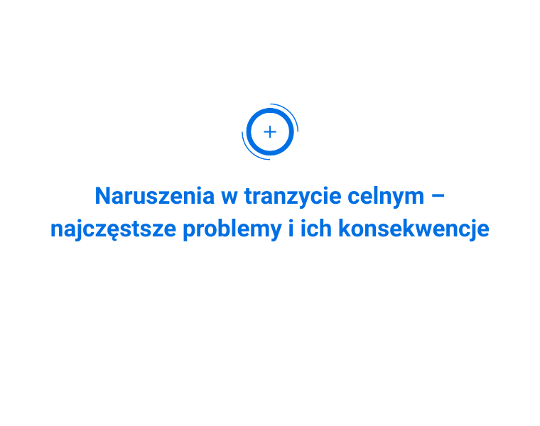 Naruszenia w tranzycie celnym – najczęstsze problemy i ich konsekwencje