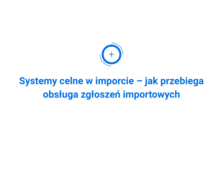 Systemy celne w imporcie – jak przebiega obsługa zgłoszeń importowych