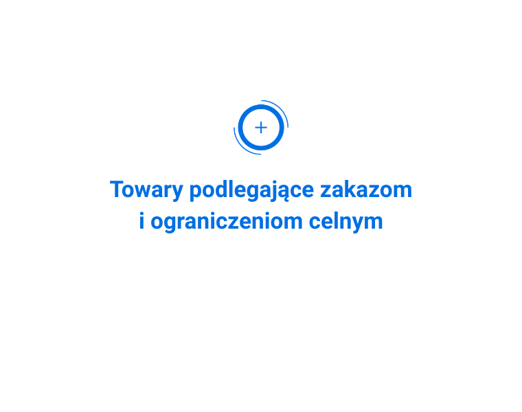 Towary podlegające zakazom i ograniczeniom celnym