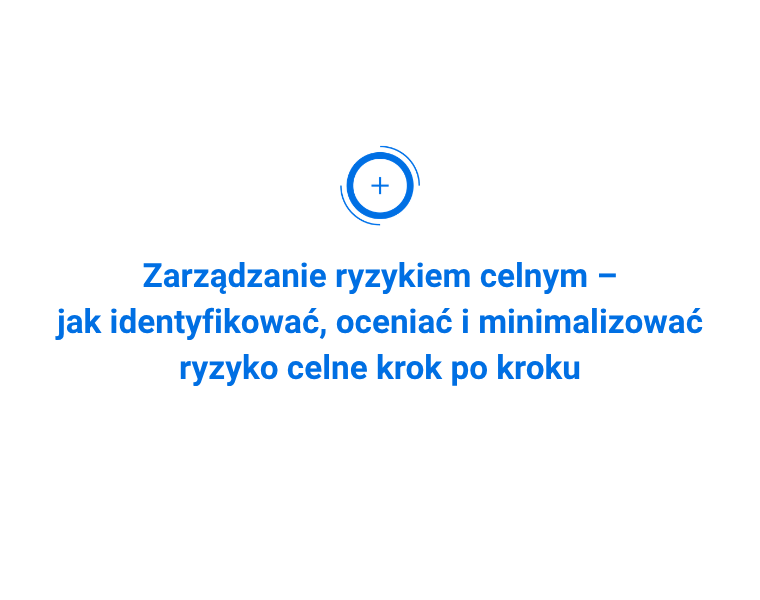 Zarządzanie ryzykiem celnym – jak identyfikować, oceniać i minimalizować ryzyko celne krok po kroku